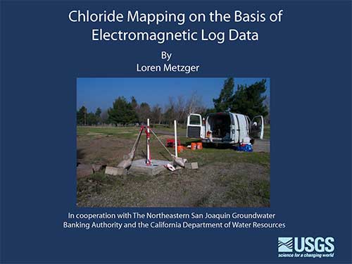 Chloride Mapping on the Basis of Electromagnetic Log Data