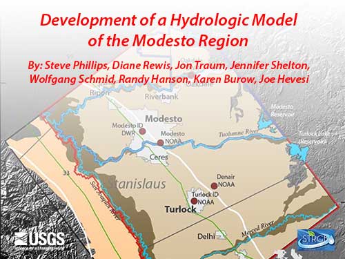 Development of a Hydrologic Model of the Modesto Region