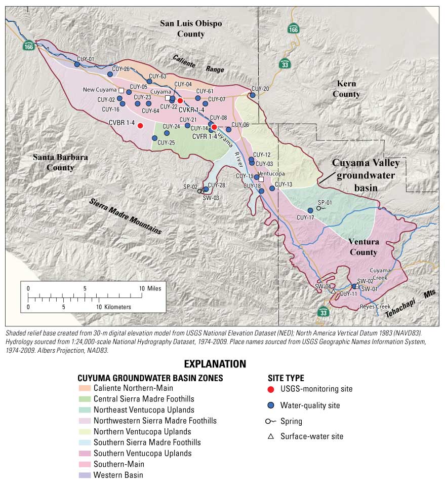 Cuyama Valley: Water Quality | USGS California Water ...